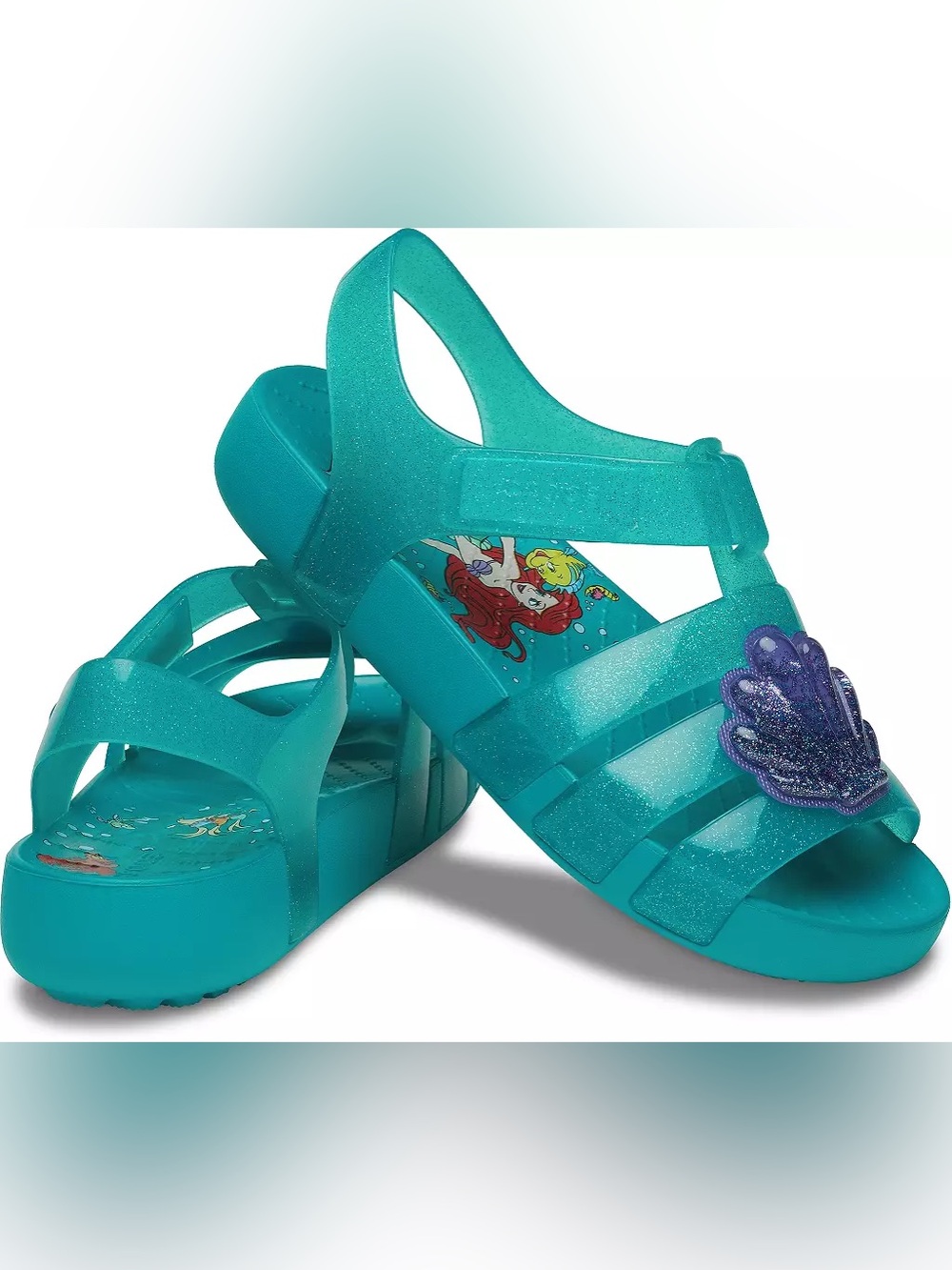 Crocs Kids' Princess Ariel Isabella Sandals